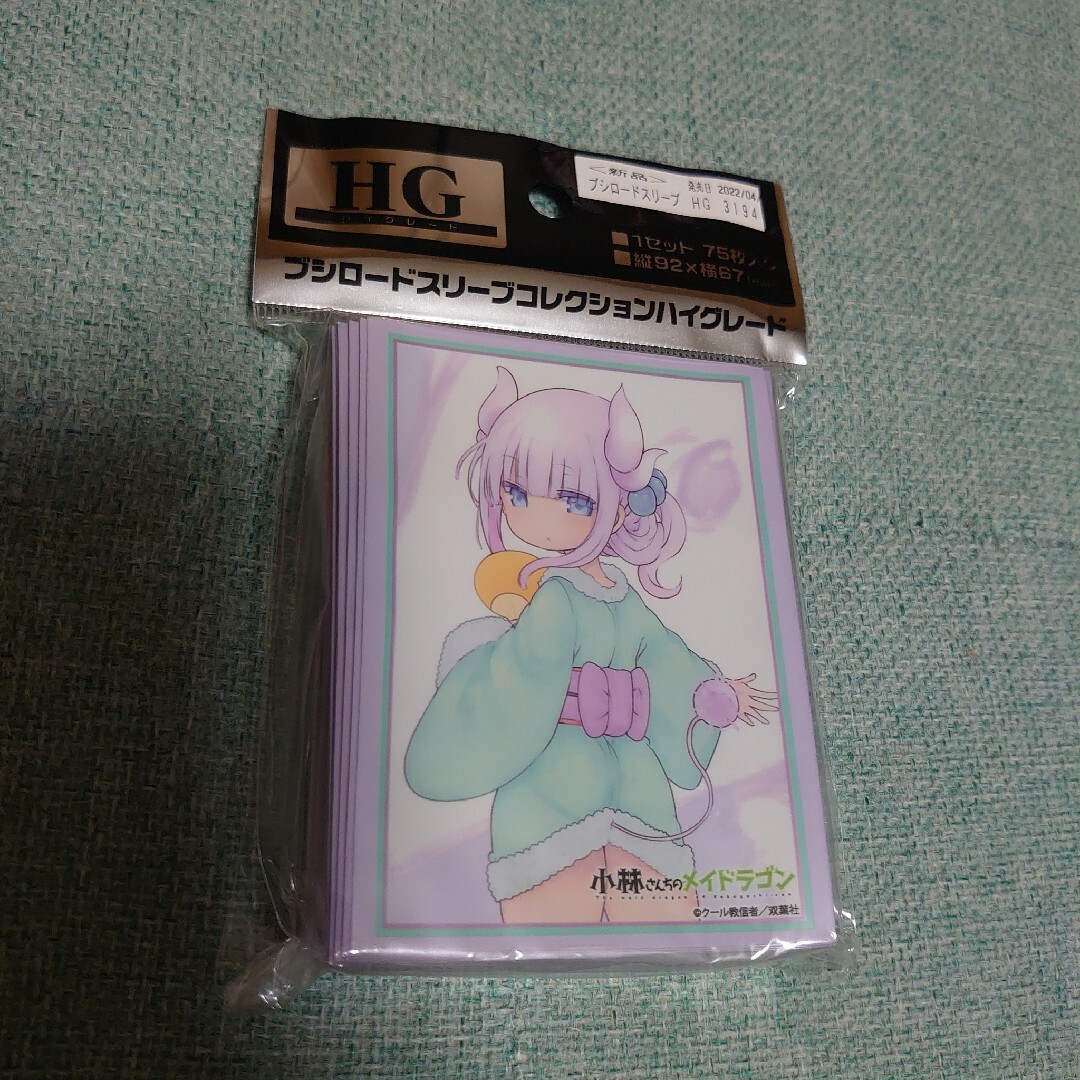 小林さんちのメイドラゴン カンナ カードスリーブ ブシロードの通販 by