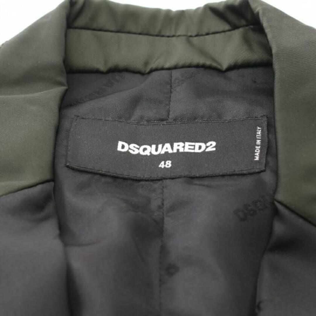 DSQUARED2(ディースクエアード)の モッズ ジャケット カーキグリーン ブラック メンズのジャケット/アウター(その他)の商品写真