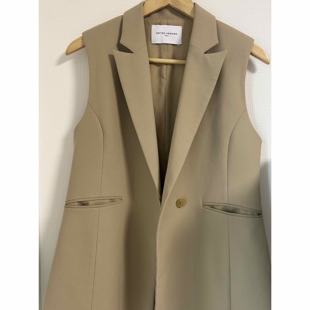 UNITED ARROWS - 【UNITED ARROWS】テーラードベストの通販 by