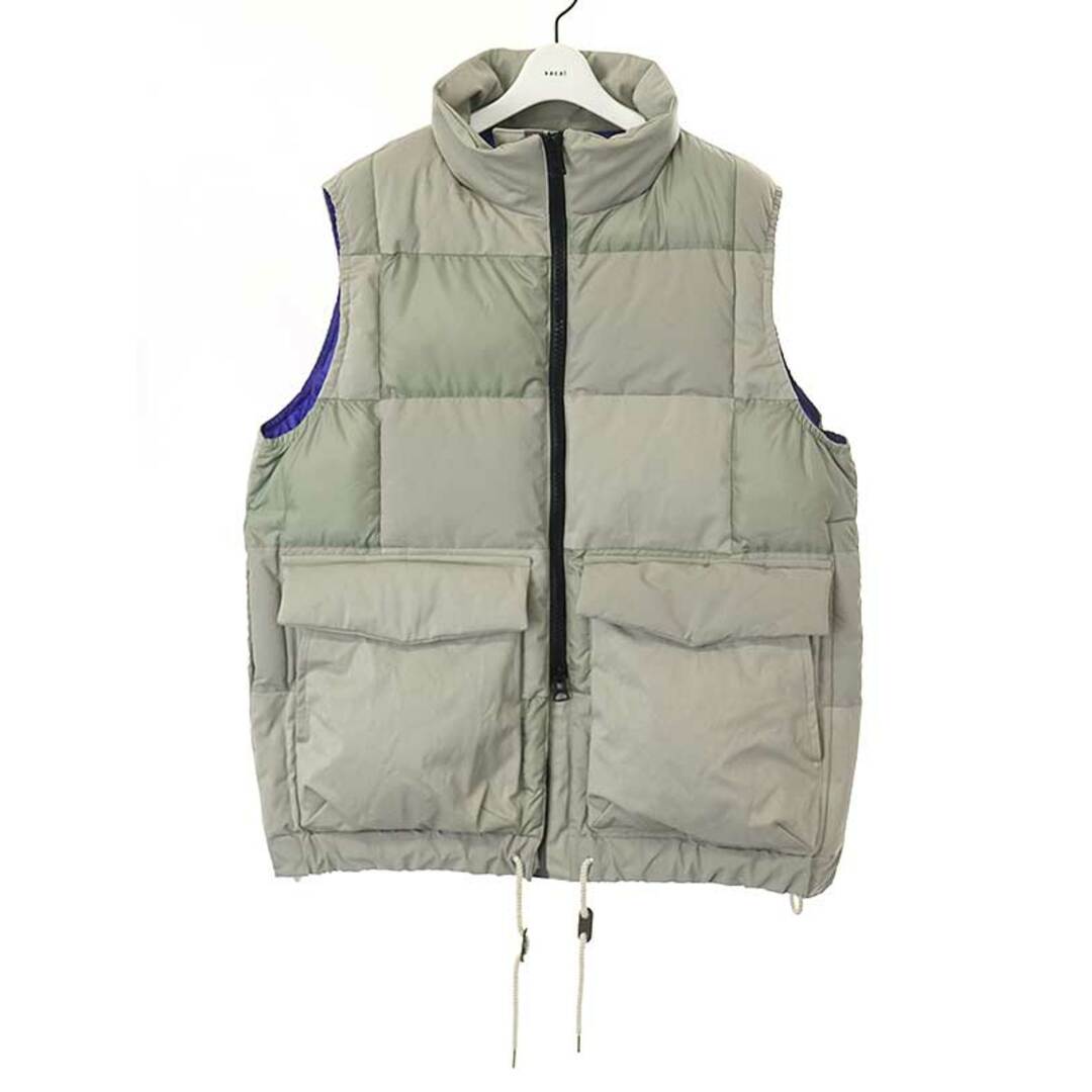 sacai - sacai サカイ 23AW Faux Suede Mix Vest ミックスジップアップ