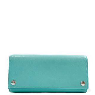 TIFFANY&Co. トラベルウォレット ティファニーブルー 長財布 レザー - 財布