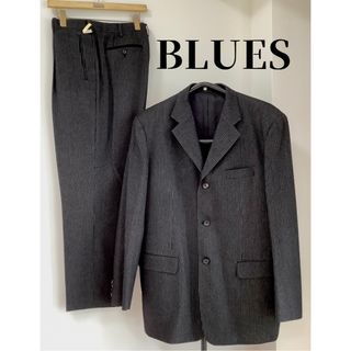 [美品]“BLUES HARP”秋冬メンズセットアップスーツ