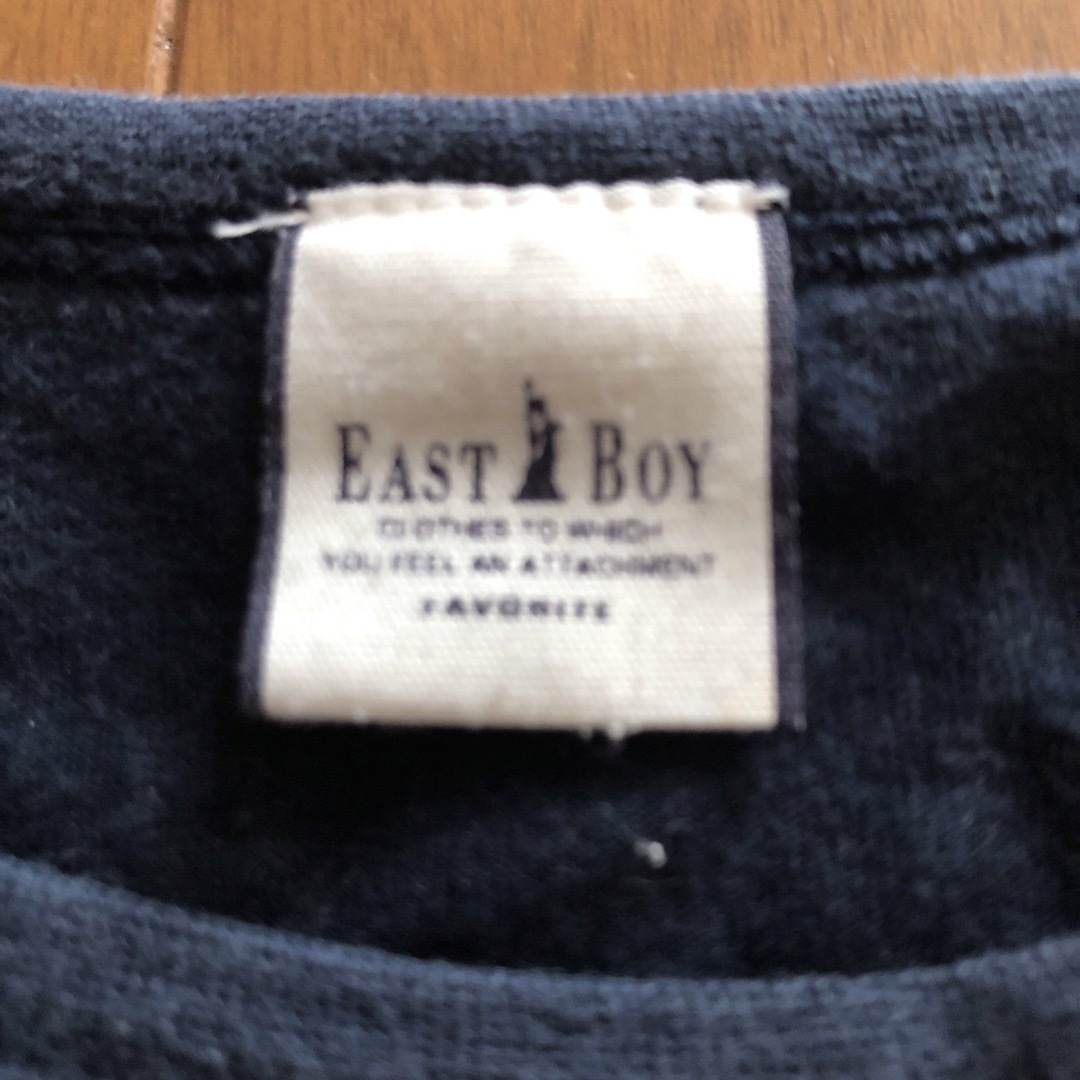 EASTBOY(イーストボーイ)のイーストボーイの長T キッズ/ベビー/マタニティのキッズ服男の子用(90cm~)(Tシャツ/カットソー)の商品写真