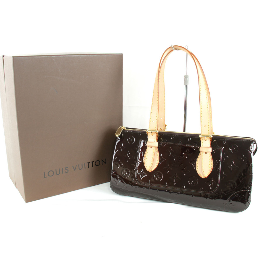 美品『USED』 LOUIS VUITTON ルイ・ヴィトン ローズウッド・アヴェニュー M93510 ハンドバッグ モノグラムヴェルニ アマラント