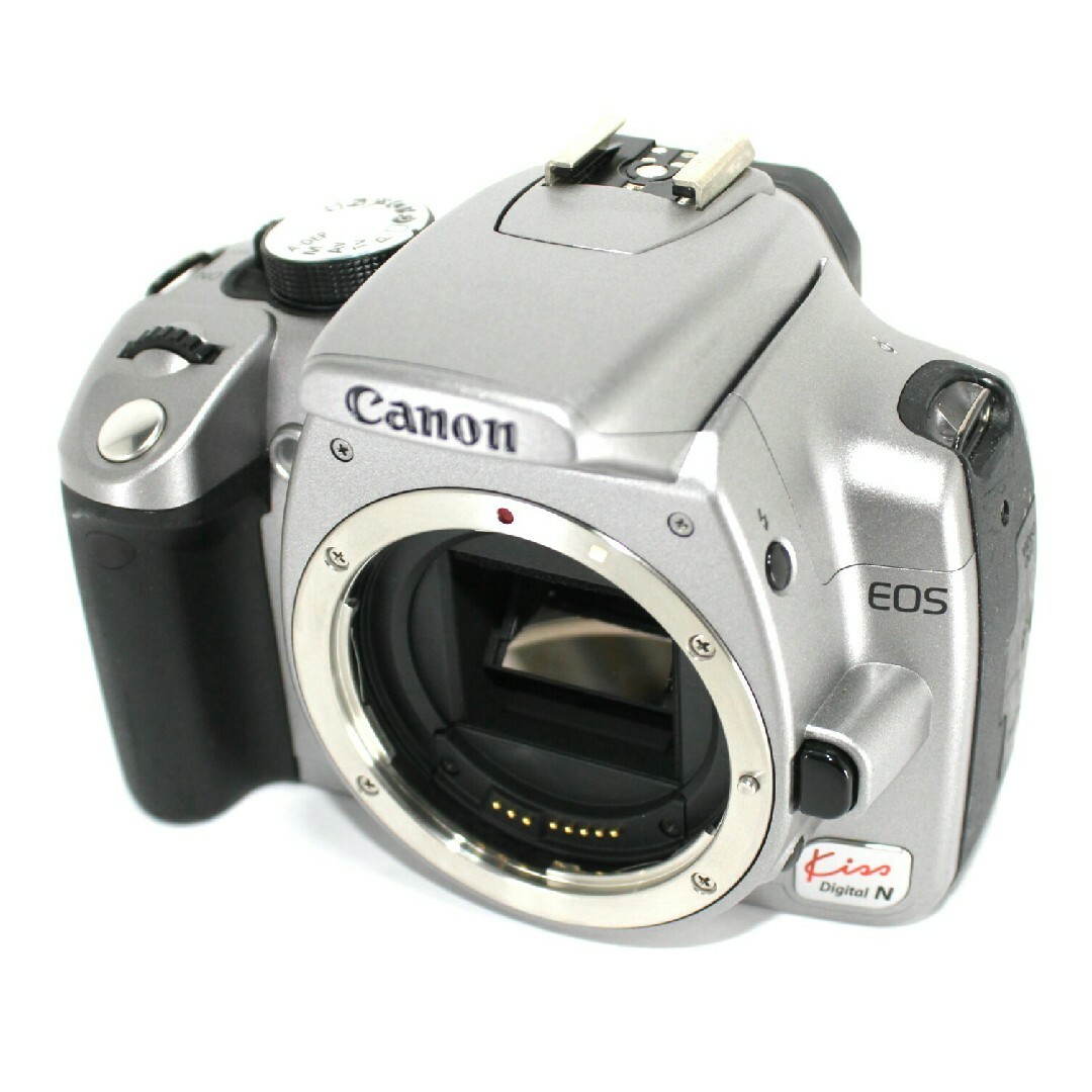 Canon EOS Kiss Digital N デジタル一眼レフ シルバー デジタル一眼