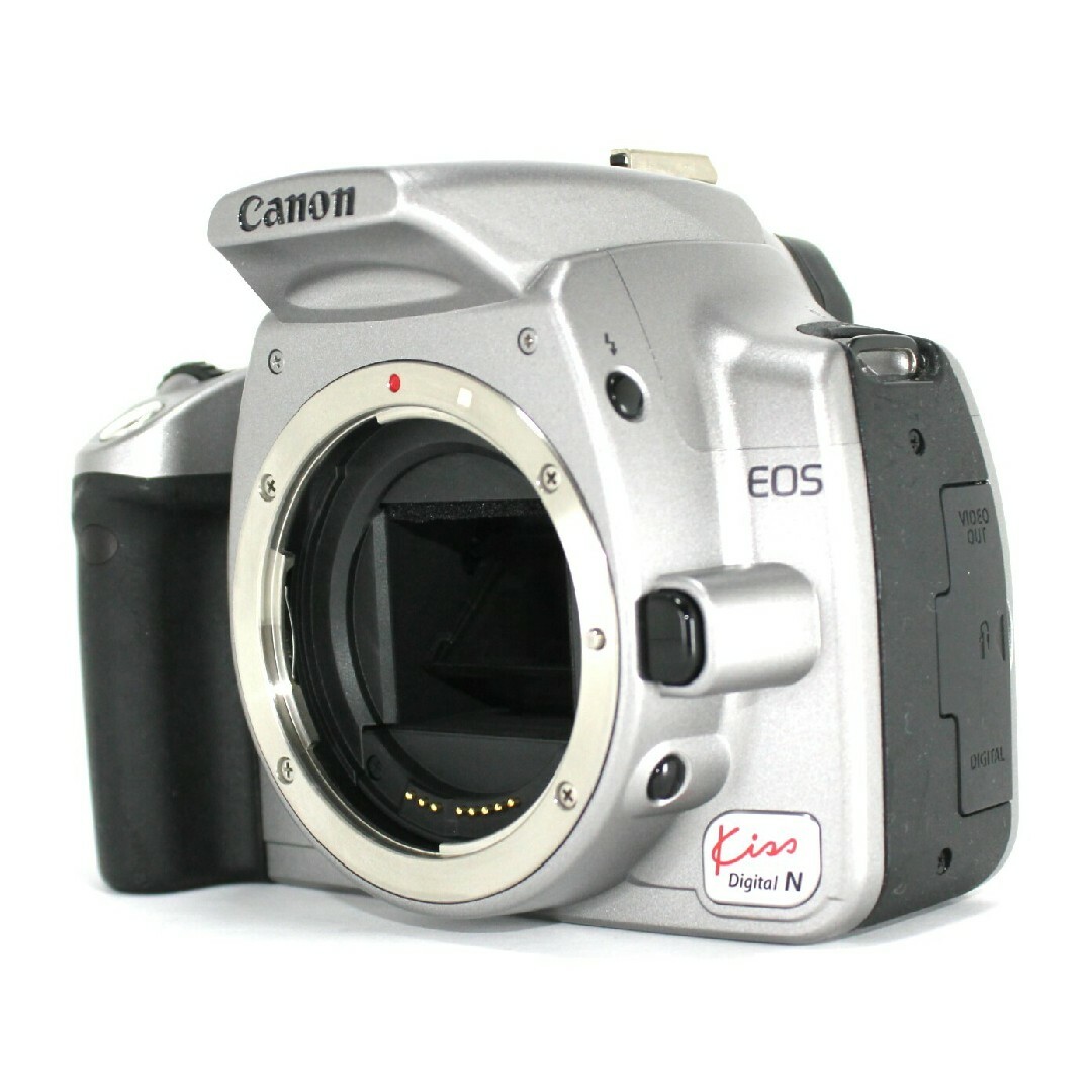Canon EOS Kiss Digital N デジタル一眼レフ シルバー デジタル一眼