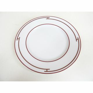 エルメス(Hermes)のK広011/ エルメス リズム プレート 食器 レッド (食器)