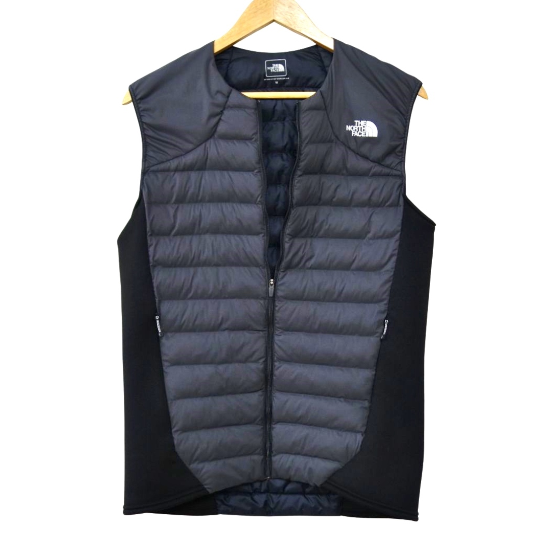 美品 ザ ノース フェイス THE NORTH FACE ウェア RED RUN PRO VEST NY81875 レッドランプロベスト メンズ M  アスファルトグレー アウトドア ベスト