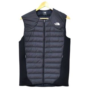 ザノースフェイス(THE NORTH FACE)の美品 ザ ノース フェイス THE NORTH FACE ウェア RED RUN PRO VEST NY81875 レッドランプロベスト メンズ M アスファルトグレー アウトドア ベスト(ベスト)