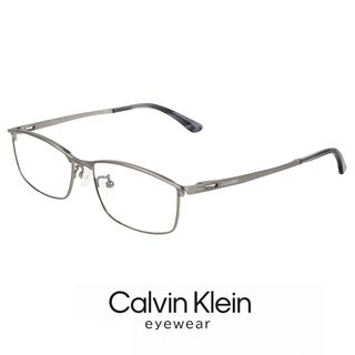 カルバンクライン(Calvin Klein)の【新品】 メンズ カルバンクライン メガネ ck23111lb-021 calvin klein 眼鏡 ck23111lb スクエア 型 めがね カルバン・クライン チタン メタル フレーム(サングラス/メガネ)