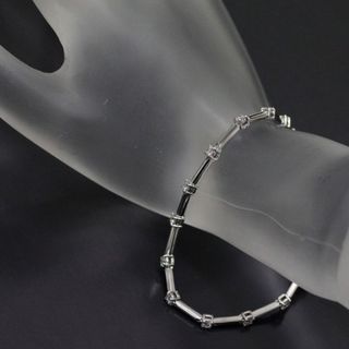 TASAKI 田崎真珠 ダイヤモンド0.90ct K18WG ブレスレット-