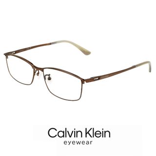 カルバンクライン(Calvin Klein)の【新品】 メンズ カルバンクライン メガネ ck23111lb-200 calvin klein 眼鏡 ck23111lb スクエア 型 めがね カルバン・クライン チタン メタル フレーム(サングラス/メガネ)