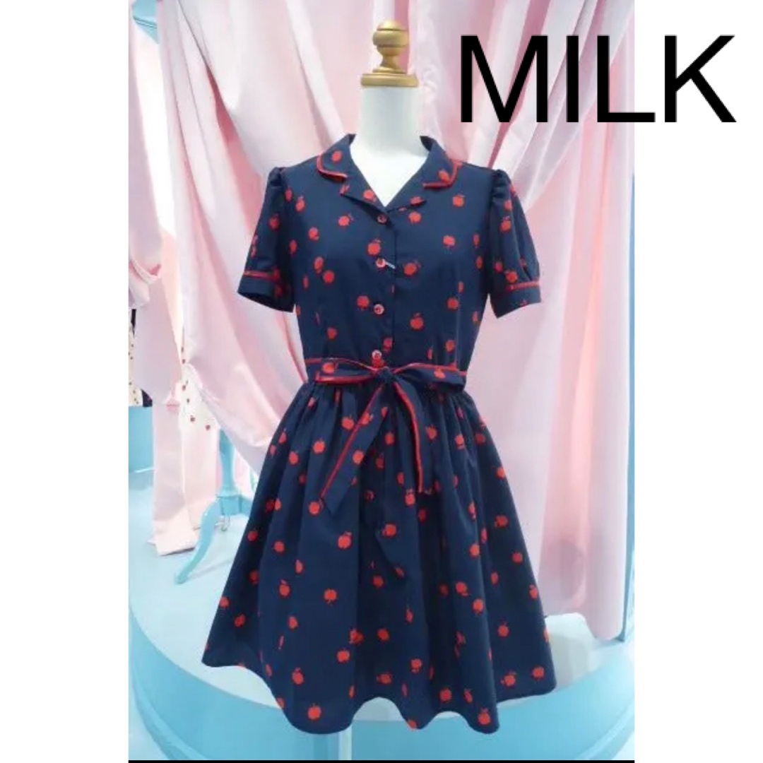 MILK(ミルク)のMILK リトル アップル ワンピース dress レディースのワンピース(ひざ丈ワンピース)の商品写真