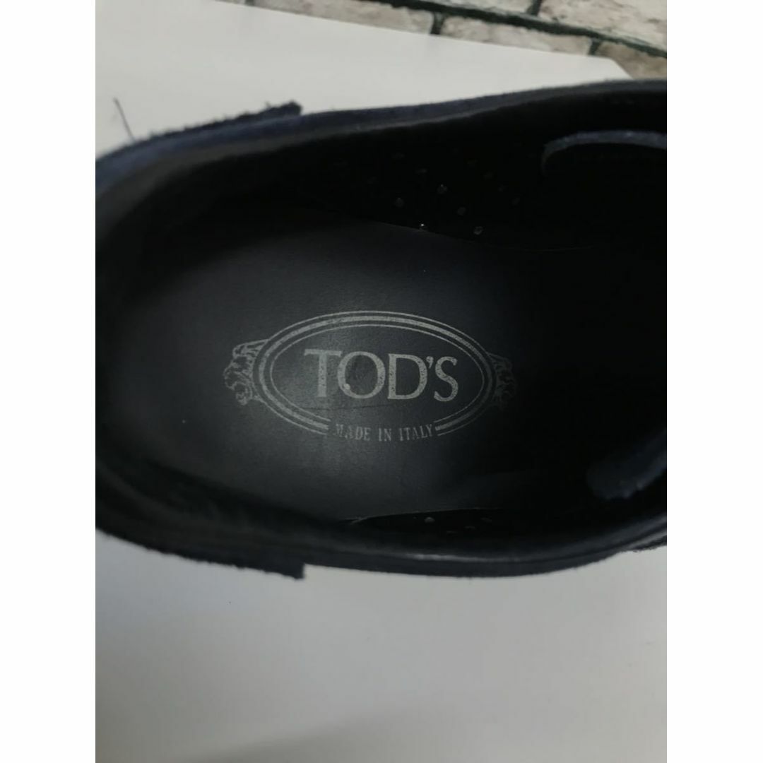 TOD'S トッズ☆パンチングスエードレザースニーカー