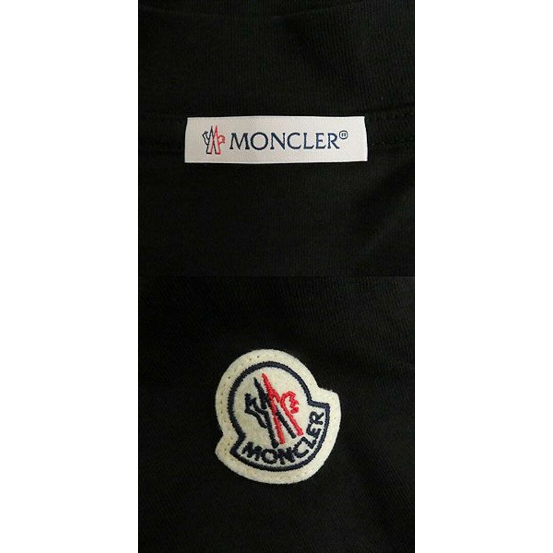 MONCLER モンクレール　ブラック Tシャツ　XXL 美品