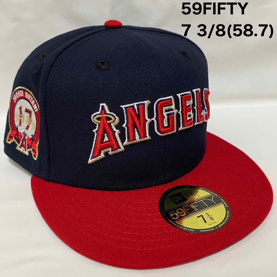 新品　NEWERA  ロサンゼルス　エンゼルス　キャップ　大谷翔平　73/8国内未入荷