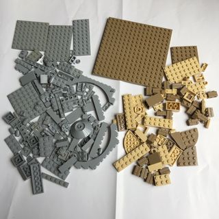 レゴ(Lego)のレゴ　正規品　LEGO パーツ　グレー　ベージュ　基礎板　タイル　他(知育玩具)