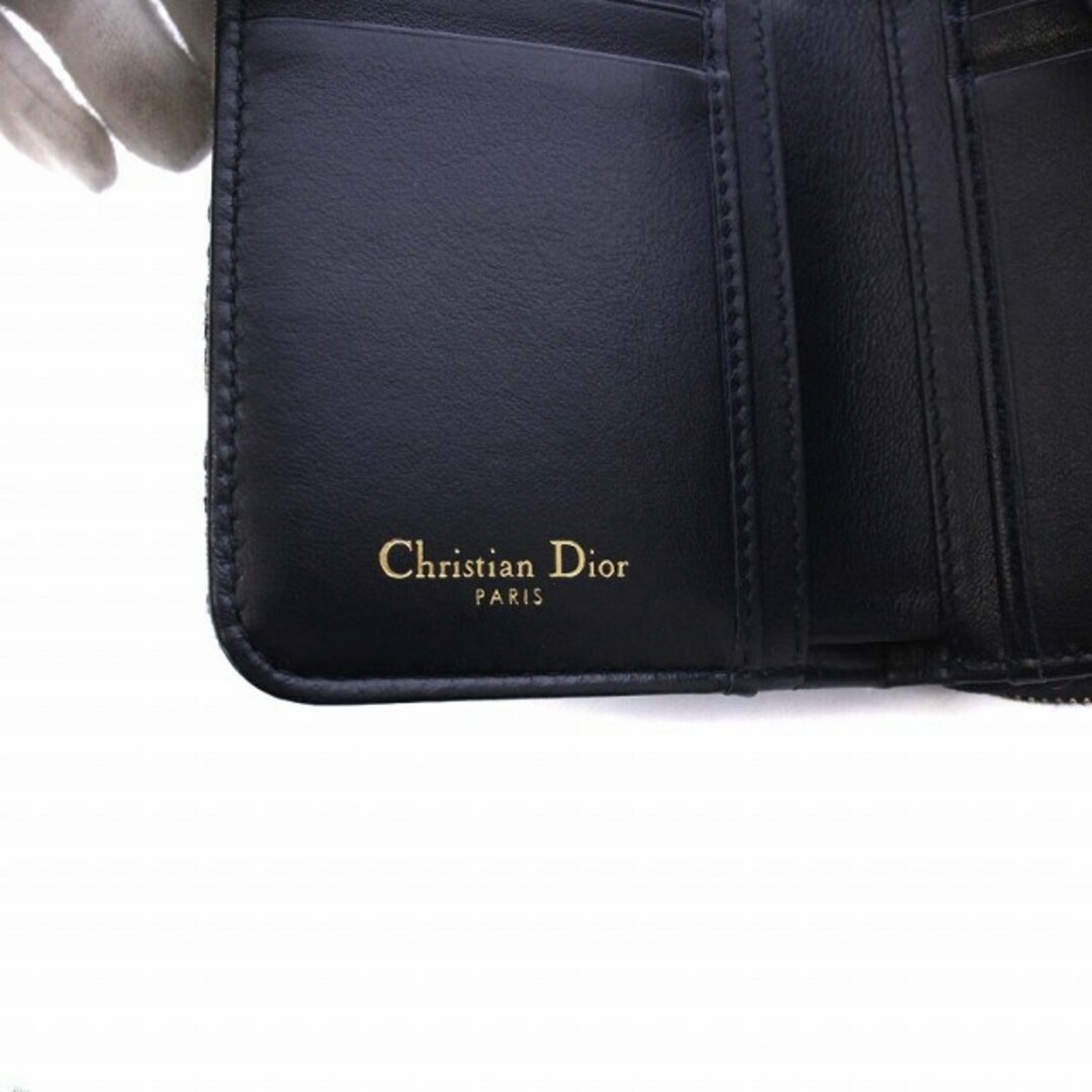 Dior - ディオール Dior オブリークジャカード サドル トロッター 三