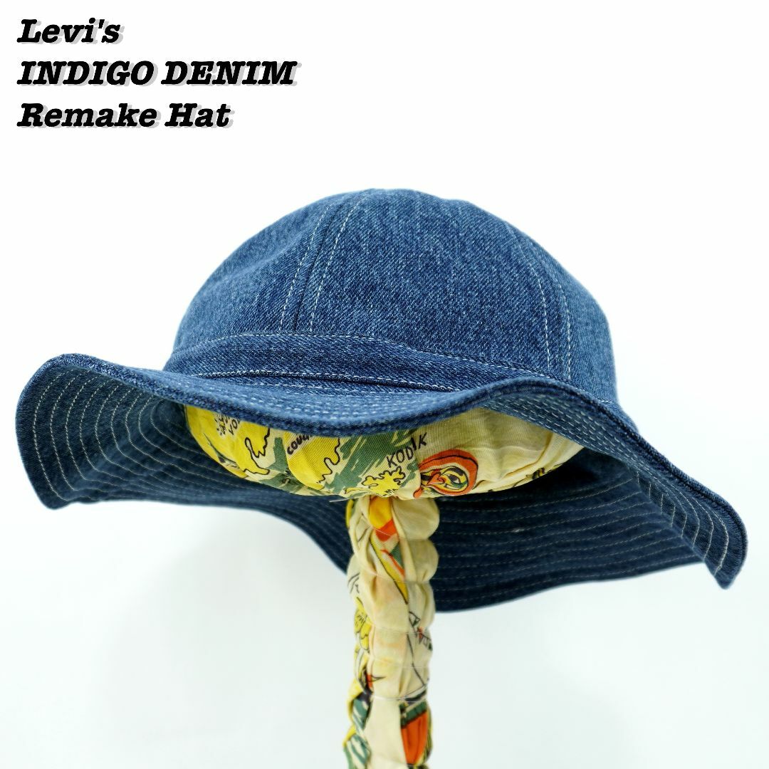 Levi's Indigo Denim Remake Hat R097 メンズの帽子(ハット)の商品写真