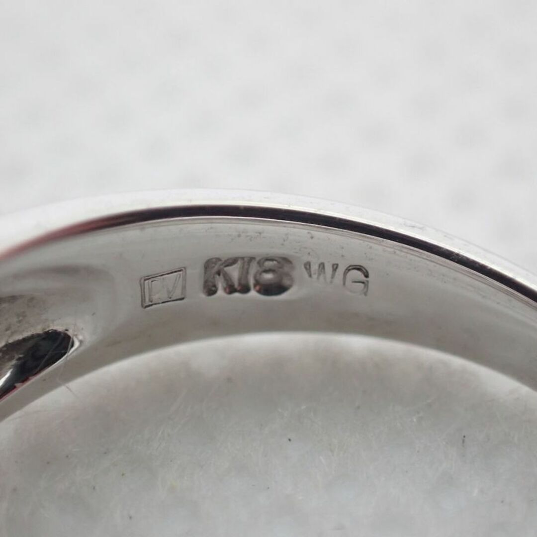 PonteVecchio(ポンテヴェキオ)のポンテヴェキオ K18WG ダイヤモンド リング 4号[g129-46］ レディースのアクセサリー(リング(指輪))の商品写真