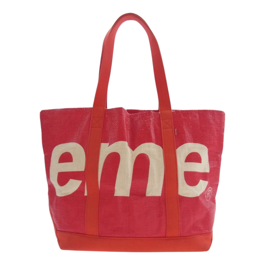 Supreme Raffia Tote Red シュプリーム トート