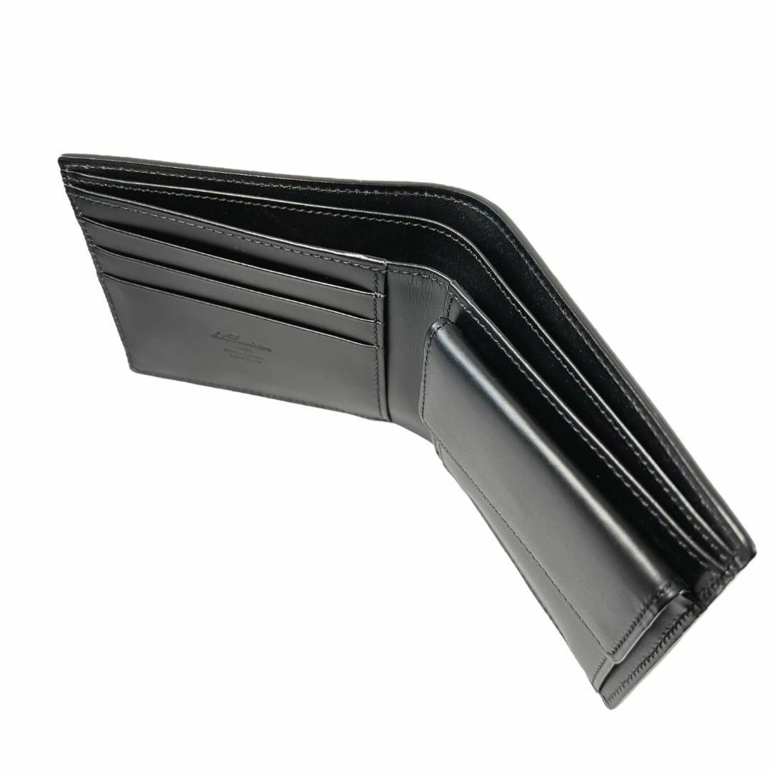 新品◇ALDEN代理店】KTルイストン シェルコードバン 財布 ブラック1黒-