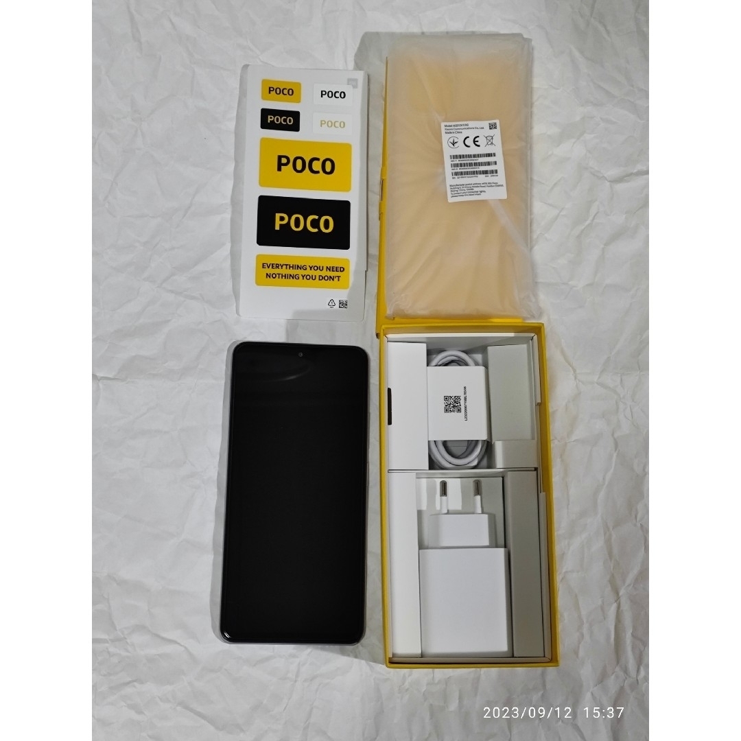 【美品】POCO F3 5G SIMフリー 256GB グローバル版