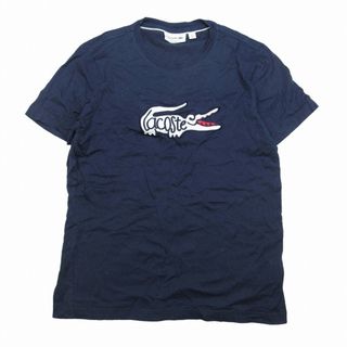 ラコステ(LACOSTE)のラコステ LACOSTE ビッグ ワニ ロゴ Tシャツ 半袖 鹿の子 ワッペン(Tシャツ/カットソー(半袖/袖なし))