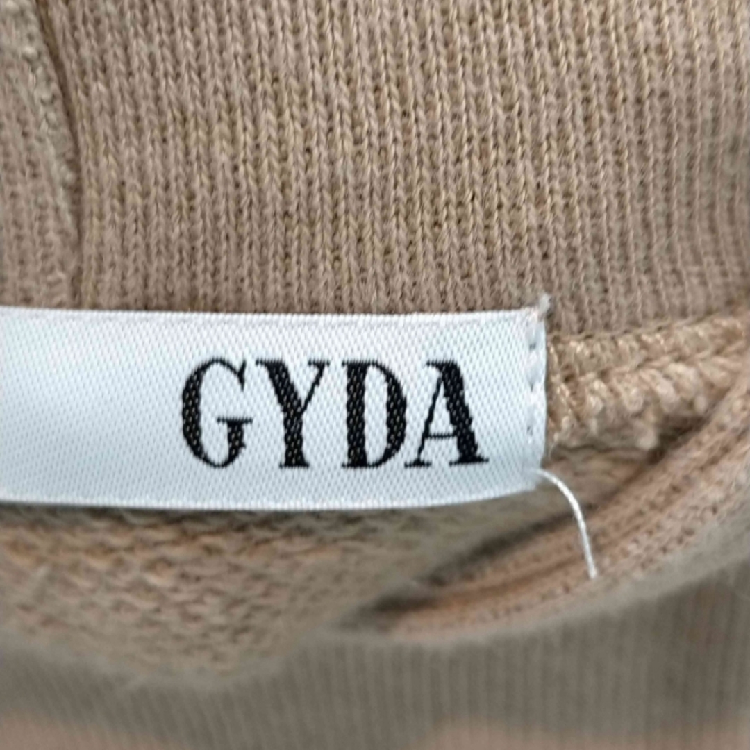 GYDA(ジェイダ)のGYDA(ジェイダ) scratched BIG パーカー レディース トップス レディースのトップス(パーカー)の商品写真