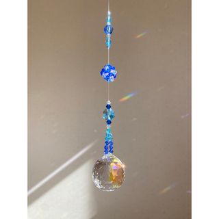 スワロフスキー(SWAROVSKI)の🌈サンキャッチャー　貴重なスワロフスキー★太陽の光でお部屋に虹が広がる！風水(インテリア雑貨)