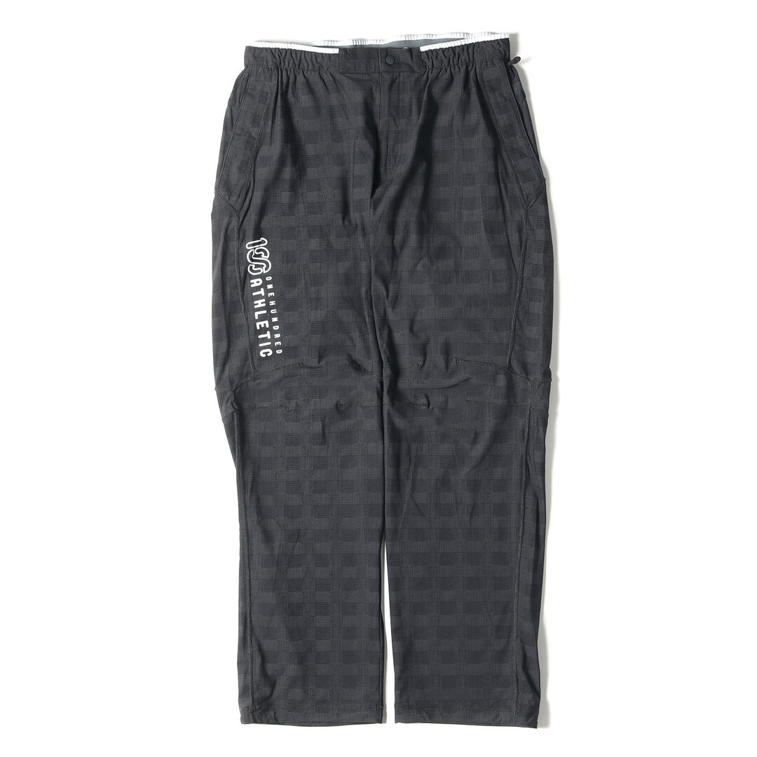 ONEHUNDRED ATHLETIC ワンハンドレッド アスレチック セットアップ サイズ:L UNITED ARROWS ハセスポ コラボ 4WAY ストレッチ ウォームアップ ジャケット&パンツ セットアップ グレー 上下セット ブルゾン ボトムス アウトドア ブランド 【メンズ】【中古】 メンズのスーツ(セットアップ)の商品写真