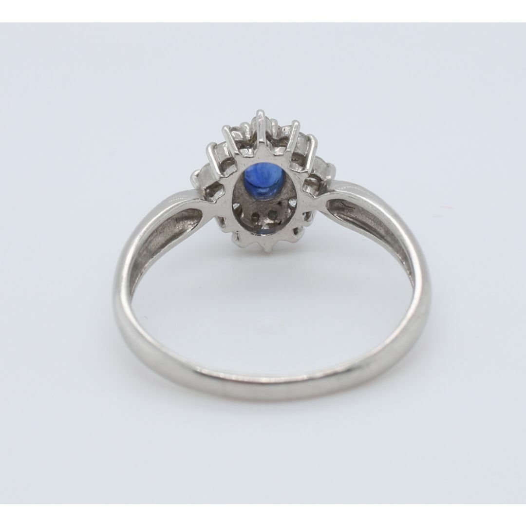 ダイアモンドの指輪/RING/SAPP 0.34 / DIA 0.21 ct. 6