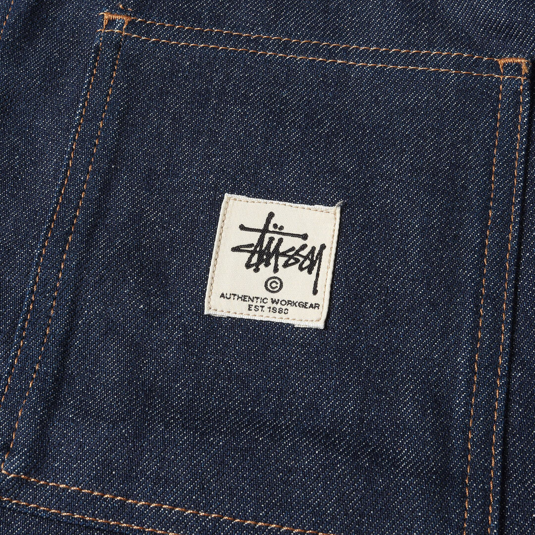 STUSSY - STUSSY ステューシー シャツ サイズ:L フルジップ デニム