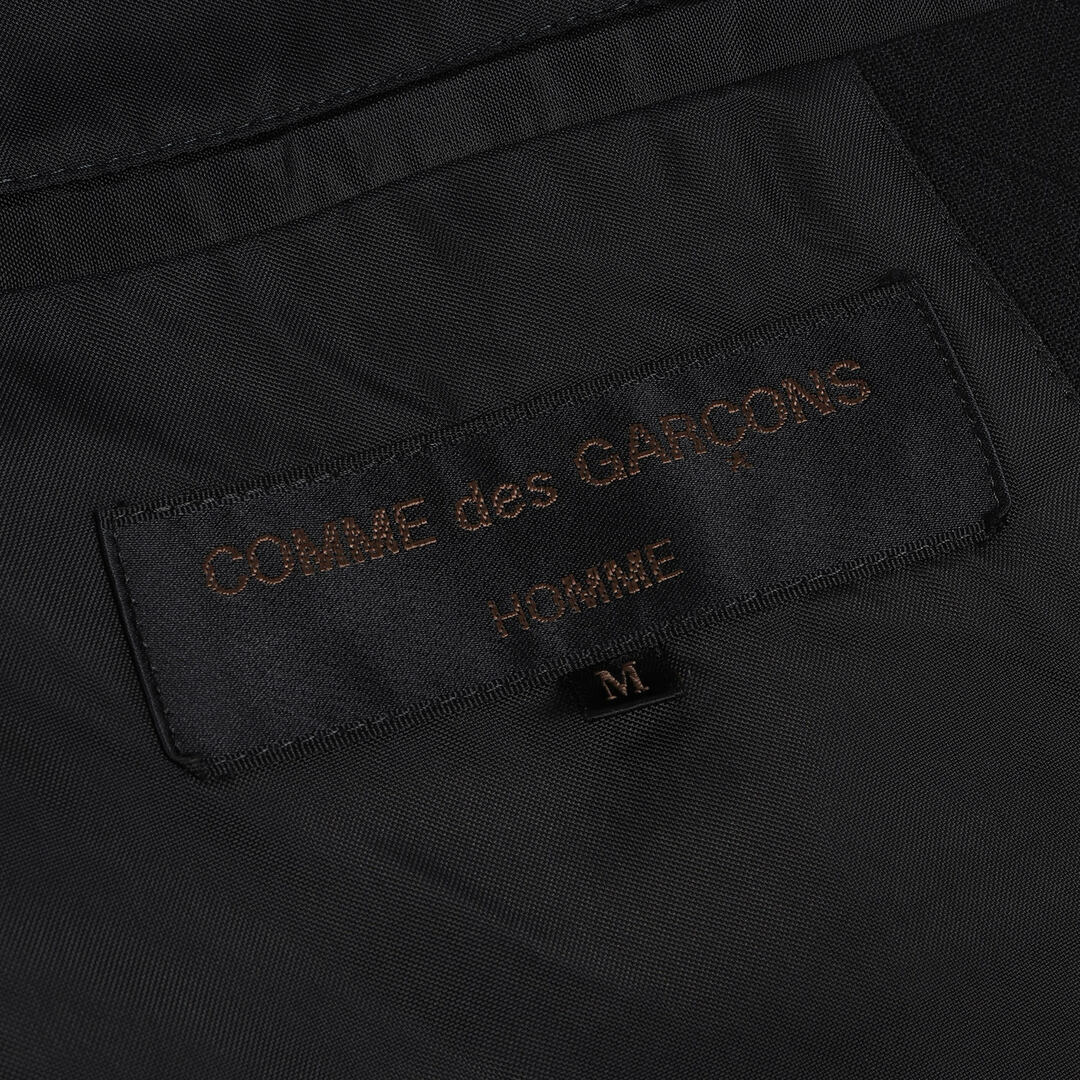 COMME des GARCONS(コムデギャルソン)のCOMME des GARCONS コムデギャルソン ジャケット サイズ:M 95SS ウール 3B テーラード ジャケット HJ-10015 パワーショルダー HOMME 田中オム アーカイブ 90s ダークネイビー 紺 アウター シンプル【メンズ】【中古】 メンズのジャケット/アウター(テーラードジャケット)の商品写真