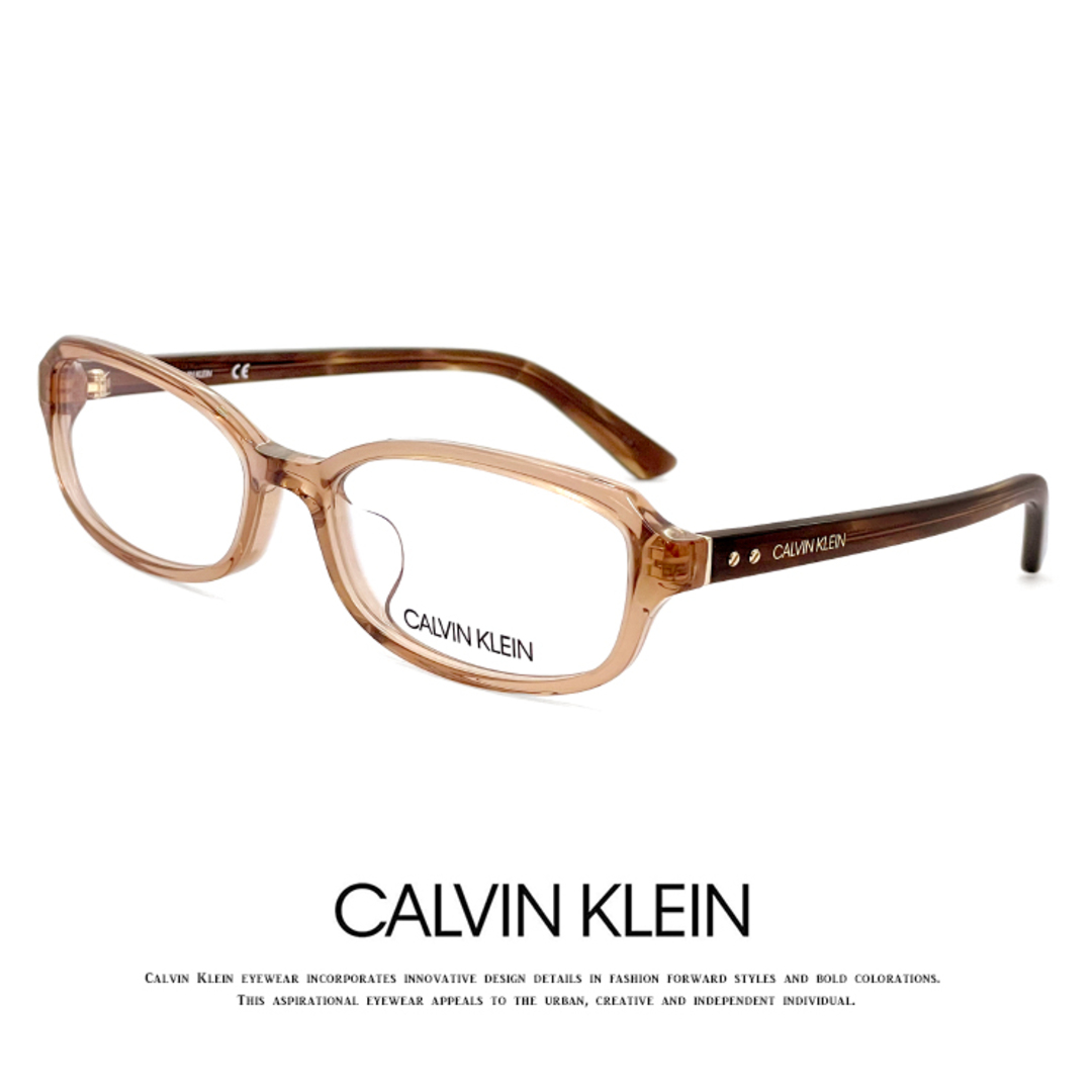 【新品】 カルバンクライン メガネ ck18527a-265 calvin klein 眼鏡 メンズ レディース オーバル スクエア 型 めがね カルバン・クライン アジアンフィット モデルメンズ