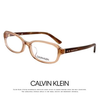 カルバンクライン(Calvin Klein)の【新品】 カルバンクライン メガネ ck18527a-265 calvin klein 眼鏡 メンズ レディース オーバル スクエア 型 めがね カルバン・クライン アジアンフィット モデル(サングラス/メガネ)