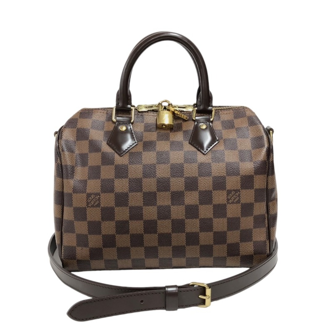 ルイ・ヴィトン LOUIS VUITTON スピーディ・バンドリエール 25 N41368 ダミエ ダミエ・エベヌ キャンバス レディース ボストンバッグ約19cmマチ