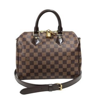 ヴィトン(LOUIS VUITTON) ダミエ ボストンバッグ(レディース)（レザー