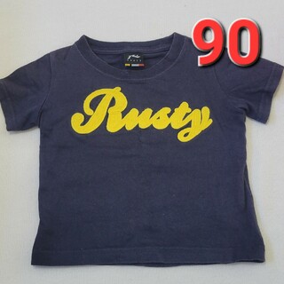 ラスティ(RUSTY)の90cm☆ラスティの半袖Tシャツ　RUSTY　男の子　女の子(Tシャツ/カットソー)
