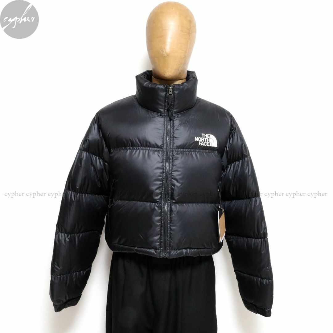 THE NORTH FACE(ザノースフェイス)のXL 新品 ノースフェイス ヌプシ ショート ジャケット ダウン 黒 1996 レディースのジャケット/アウター(ダウンジャケット)の商品写真