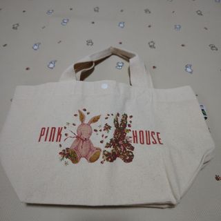 美品⭐︎ピンクハウス巾着バック