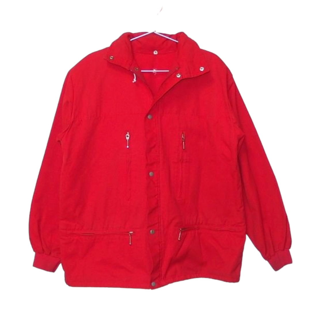 Santa Monica(サンタモニカ)の▪️70’s【RED】VINTAGE ANORAK メンズのジャケット/アウター(マウンテンパーカー)の商品写真