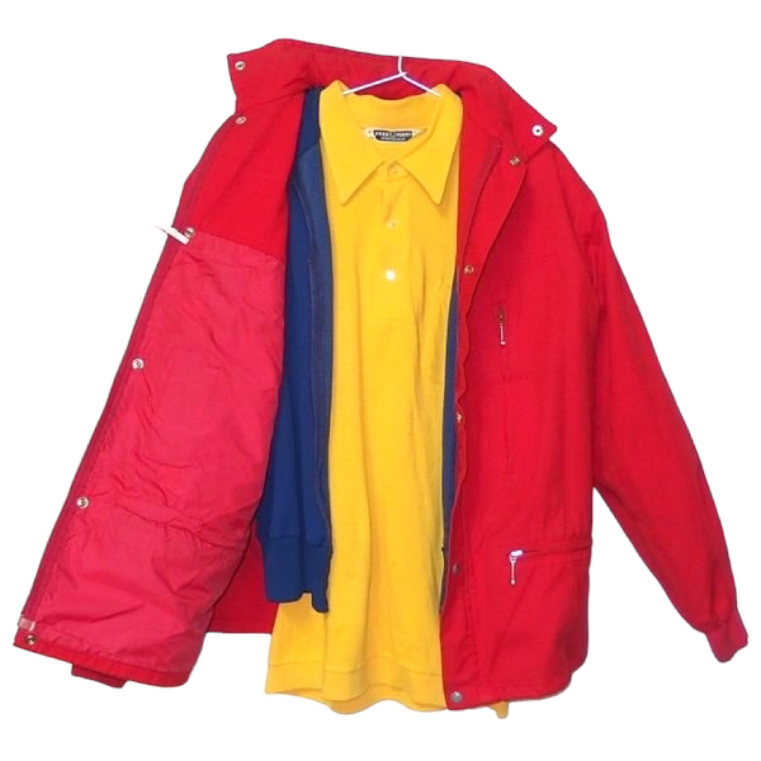 Santa Monica(サンタモニカ)の▪️70’s【RED】VINTAGE ANORAK メンズのジャケット/アウター(マウンテンパーカー)の商品写真