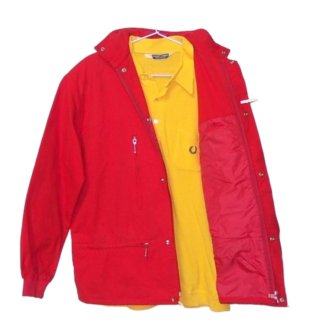 Santa Monica(サンタモニカ)の▪️70’s【RED】VINTAGE ANORAK メンズのジャケット/アウター(マウンテンパーカー)の商品写真