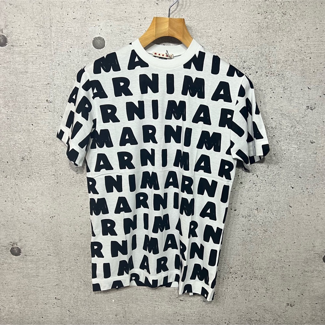 新品　MARNI マルニキッズ　大人OK ロゴTシャツ　半袖　ブランド　S