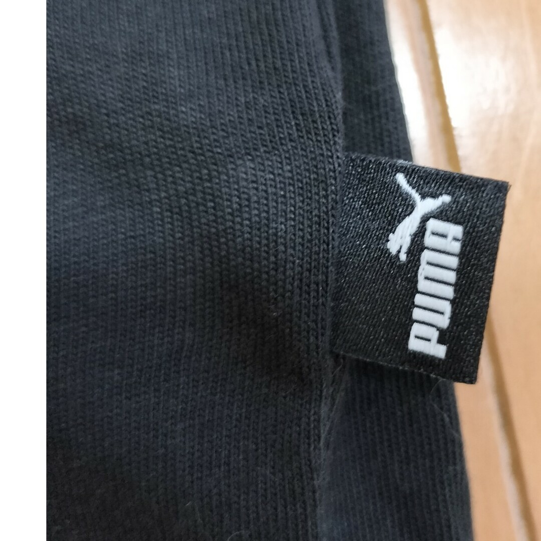 PUMA(プーマ)のPUMA  メンズ　Ｔシャツ　Mサイズ　ブラック メンズのトップス(Tシャツ/カットソー(七分/長袖))の商品写真