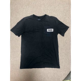 プーマ(PUMA)のシャンシャン様専用 プーマ  ポケット Tシャツ Sサイズ ブラック(Tシャツ/カットソー(半袖/袖なし))