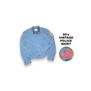 サンタモニカ(Santa Monica)の▪️60‘s【POLICE】VINTAGE SHIRT(シャツ)