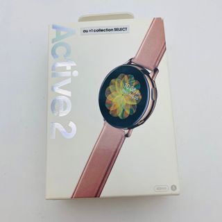 ギャラクシー(Galaxy)のSAMSUNG GALAXY WATCH ACTIVE2 ステンレススチール(腕時計(デジタル))