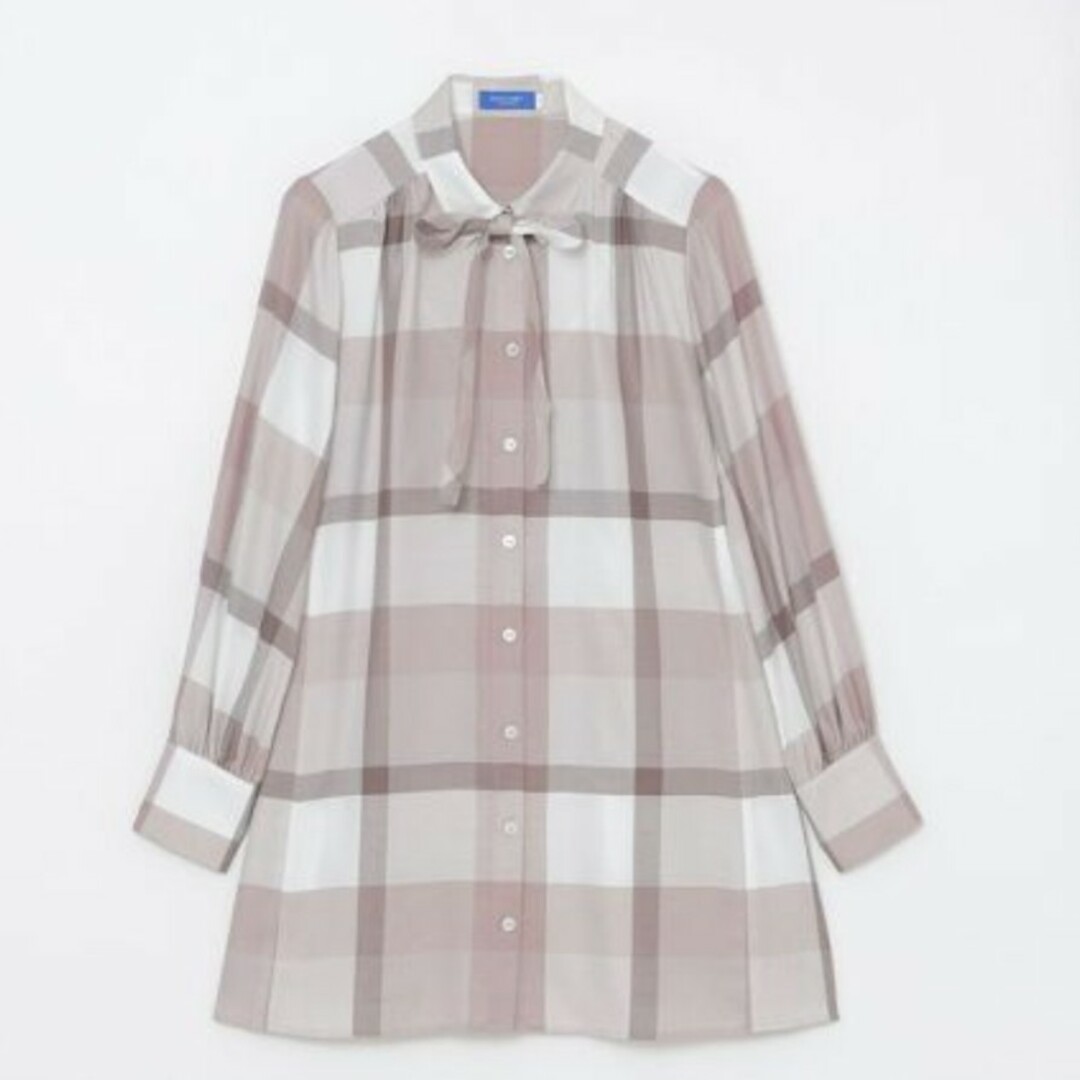 【新品】ブルーレーベルクレストブリッジ ブラウス ピ 38M バーバリー 102